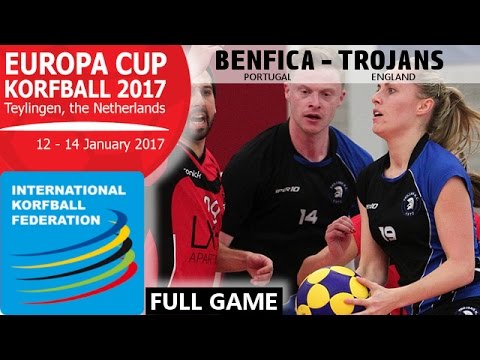 IKF Ecup 2017 NC Benfica - Trojans Korfball Club