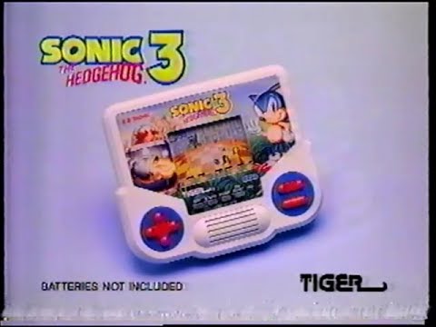 Tiger Electronics - Sonic 3 LCD Handheld Commercial (1994)