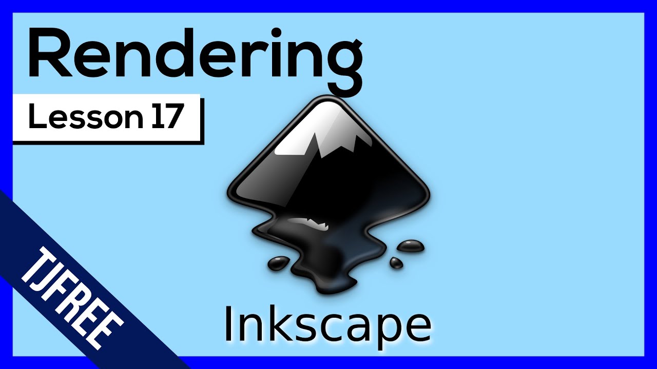 Inkscape Lesson 17 - Rendering Paths and Objects