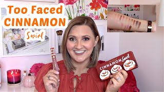 Too Faced Cinnamon Swirl Palette try on & Swatches