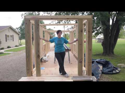 About Our Front Door (Tiny House Wall Framing, Part 2)