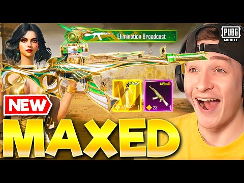 MAXED GLORIOUS GOLDEN SANDS AKM & ULTIMATE! PUBG MOBILE
