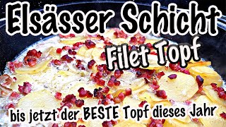 Elsässer Schicht Filet Topf aus dem Dutch Oven | The BBQ BEAR