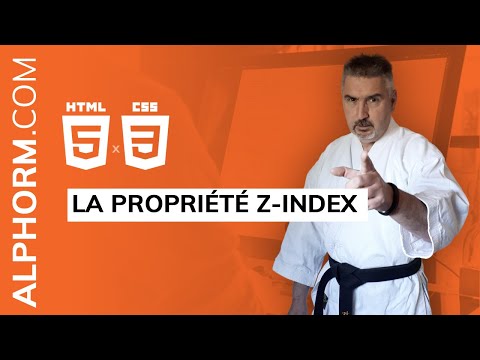 La propriété z index sous HTML et CSS Vidéo Tuto