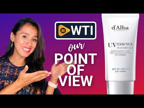 d'Alba Piedmont Waterful UV Essence Sun Cream White Truffle Ingredients SPF50+ - WTI product video review