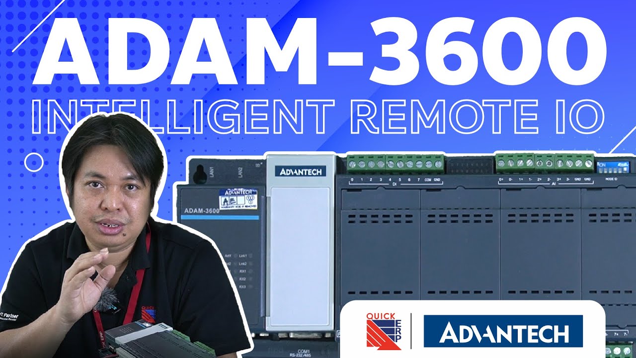 ADAM-3600 | ลดความยุ่งยากของระบบจัดเก็บข้อมูล ที่มีเซนเซอร์หลากหลายต้องเตรียมอุปกรณ์ในการอ่านค่าเยอะ
