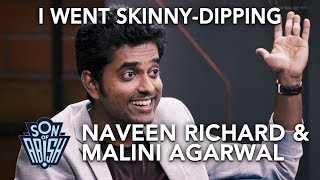 When Naveen Richard went Skinny Dipping | Son Of Abish