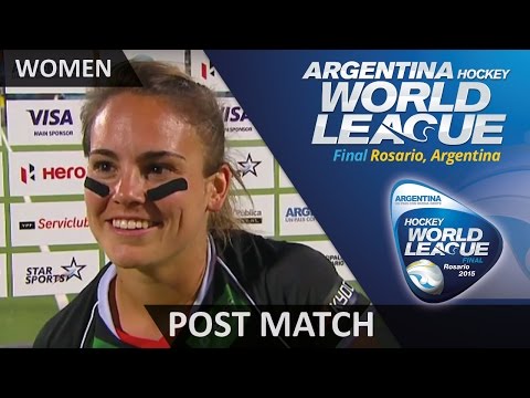 Lisa Altenburg Post Match Interview #HWL2015 #Rosario