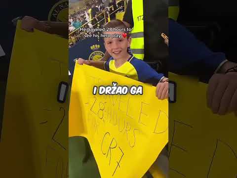 Putovao preko sveta zbog Ronalda… kraj će vas šokirati! 😢#cr7 #ronaldo #cristianoronaldo #shorts