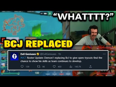 SEN Tarik's Opinion on EG BCJ getting replaced by DEMON1 on EG ROSTER..