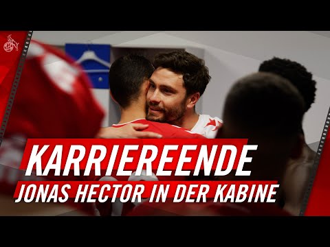 In the locker room: Jonas Hector announces retirement 🥹 | 1. FC Köln | Bundesliga