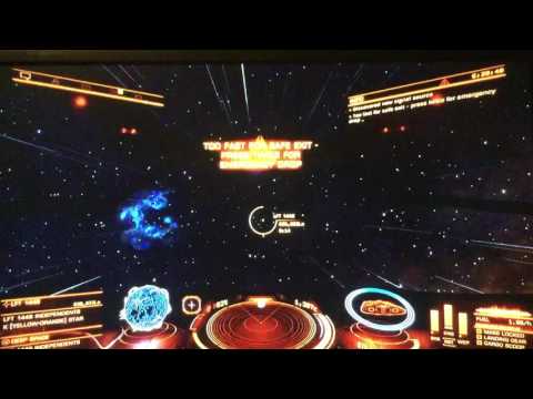 1,300 times light speed to zero in five seconds! | Elite Dangerous