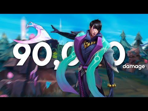 90,000 Damage Aphelios