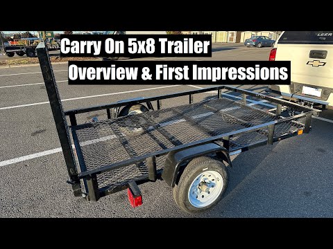 Carry On 5x8 Trailer Overview