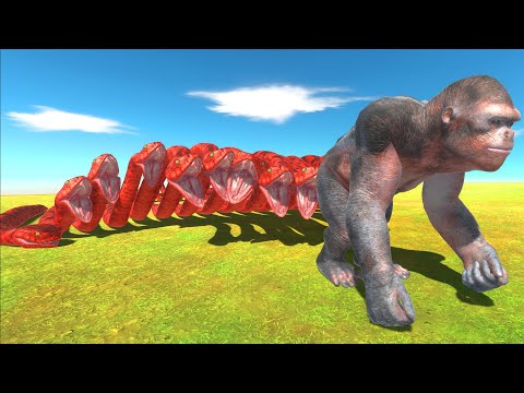 Challenge to escape Titanoboa - Animal Revolt Battle Simulator