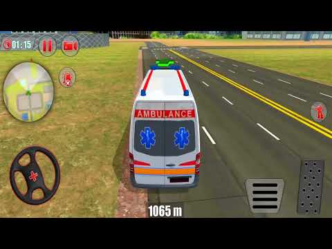 Ambulance Robot Car Transform Emergency Robot City Rescue Simulator - Android Gameplay UOK