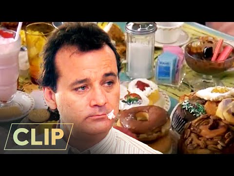 Groundhog Day (1993) | Phil Throws Caution to the Wind | Bill Murray