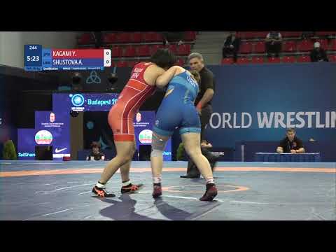 Qual. WW - 76 kg: Y. KAGAMI (JPN) v. A. SHUSTOVA (UKR)