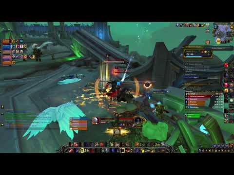 WoW Shadowlands 9.1.0 arms warrior pve The Necrotic Wake Mythic +16