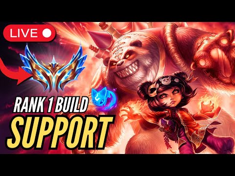 ANNIE SUPPORT NEW META BUILD?! FROM RANK 1 KOREA SOLOQ