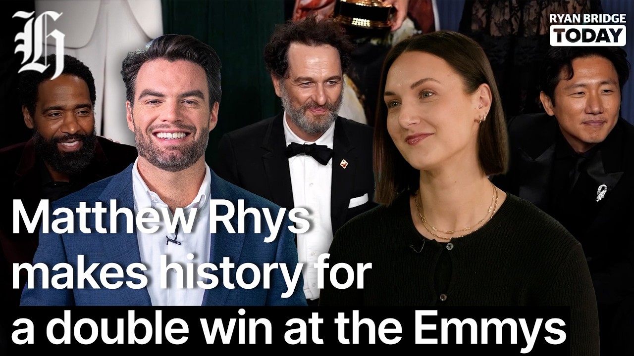 Matthew Rhys makes history for a double win at the Emmys | Ryan Bridge TODAY