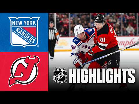 Rangers vs. Devils | NHL Highlights | March 07, 2026