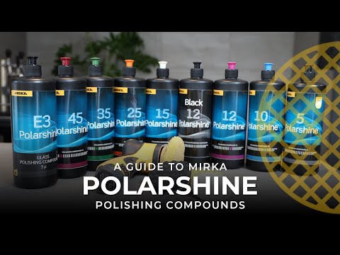 A guide to Mirka Polarshine Polishing Compounds