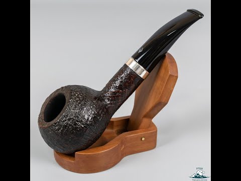 Parker Super Briar Bark Sandblasted Slightly Bent Tomato Sitter 9mm