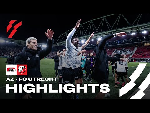 FC Utrecht WINT van AZ in Alkmaar! 🔥 | HIGHLIGHTS