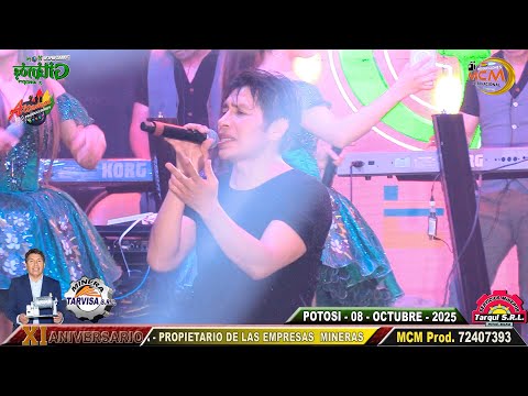 TOBIAS APAZA EN VIVO POTOSI - XI ANIVERSARIO DE LA EMPRESA MINERA TARVISA 2025 - MCM Producciones