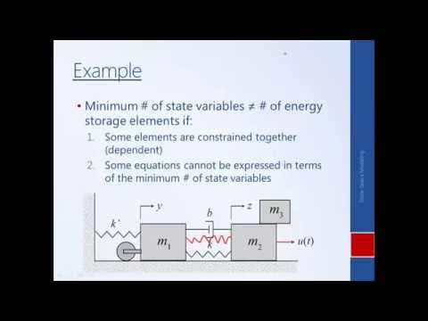 System Dynamics and Control: Module 27b - Choosing State Variables