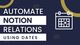 Automating Notion Relations Using Dates