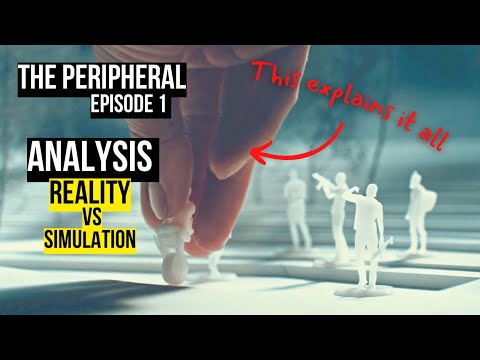 The pivotal scene that explains The Peripheral - episode 1 analysis