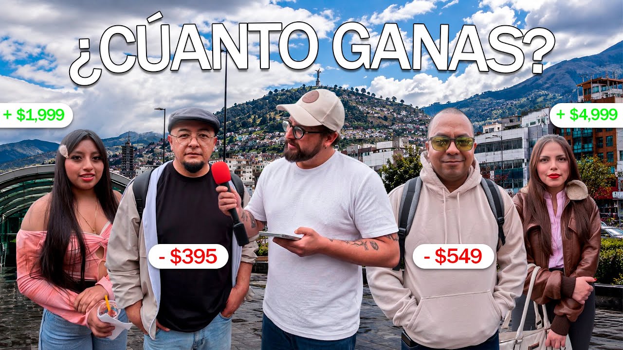 SALARIOS en Ecuador 🇪🇨 ¿Cuánto Gana un Ecuatoriano en PROMEDIO? 💰 - YouTube video featuring the word disable