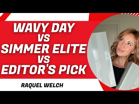 Raquel Welch Wig Comparison : Wavy Day vs Simmer Elite, vs Editor's Pick
