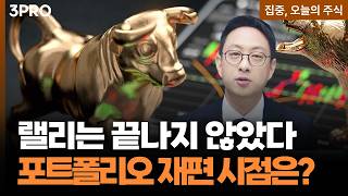 랠리는 아직 끝나지 않았다. 지금 필요한 포트폴리오 전략은? ㅣ 이재규 SK증권 PB차장 [집중 오늘의 주식…