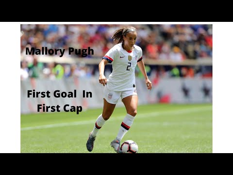Mallory Pugh first goal in first cap
