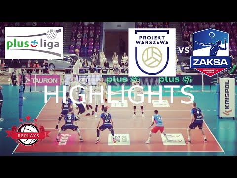 ZAKSA Kedzierzyn Kozle vs Projekt WARSZAWA | 22.01.22 | Plusliga | HIGLIGHTS