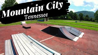 Mountain City Tennessee Skatepark & Pump Track || Ralph Stout Park || 2020 Review & VLOG