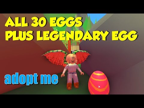 Adopt Me Easter Egg Hunt 2019 All 30 Legendary Egg Locations - adopt me easter egg hunt 2019 all 30 legendary egg locations easy chloe s magical tree