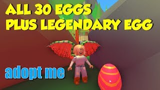 Easter Egg Event Roblox 2019 Kenh Video Giải Tri Danh Cho Thiếu - adopt me easter egg hunt 2019 all 30 legendary egg locations easy