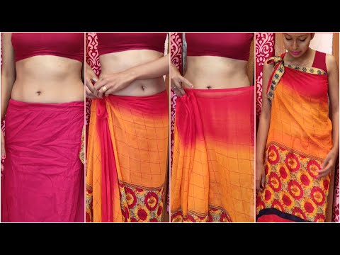 Kunbi Saree Draping From Goa|How to wear Kunbi Saree by Priya|Beautic Studio