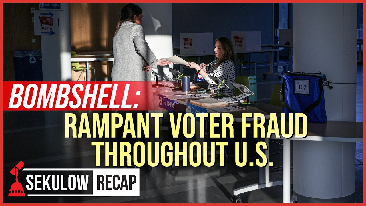 BOMBSHELL: RAMPANT VOTER FRAUD THROUGHOUT U.S