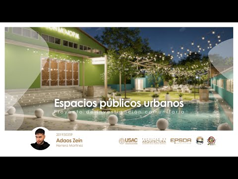 "Calle Vibrante" - Proyecto Espacios Públicos Urbanos EPS 2025.1 G4 Oratorio, Santa Rosa, Guatemala.