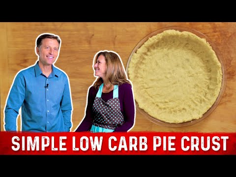 Low Carb Keto Pie Crust Recipe | Eric and Karen Berg