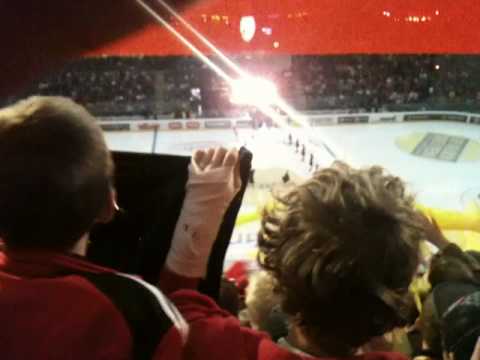 Einlauf SCB Playoff Final (7. Spiel)