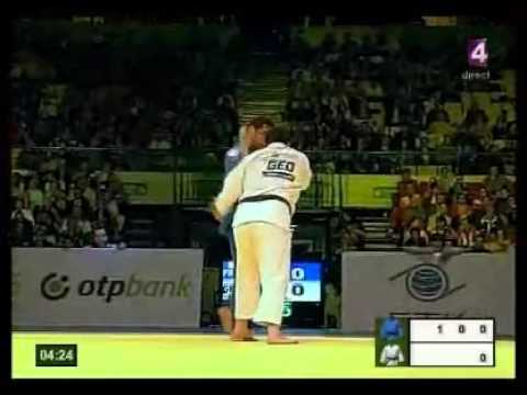 JUDO 2008 European Championships: Pierre Robin (FRA) - Lasha Gujejiani (GEO)