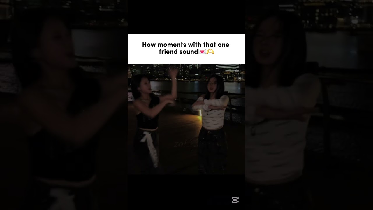 How moments with that one friend feel 🫶💌😍 || #shorts #zo