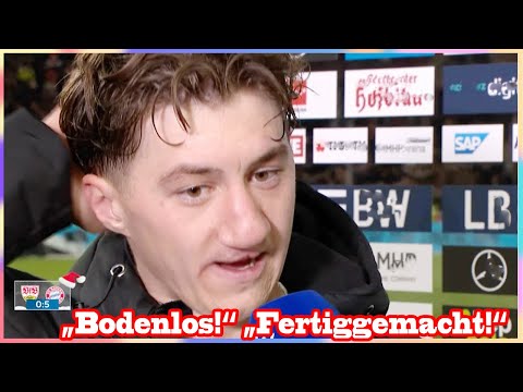 ▶︎ „Bodenlos!“ ▶︎ „Aufarbeiten!“ ▶︎ „Fertiggemacht!“:Stuttgart-Abrechnung am TV-Mikro