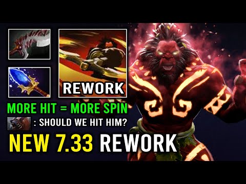 NEW 7.33 Skill Rework Axe The More You Hit The More He Spin 100% Deleted Offlane EZ MMR Dota 2